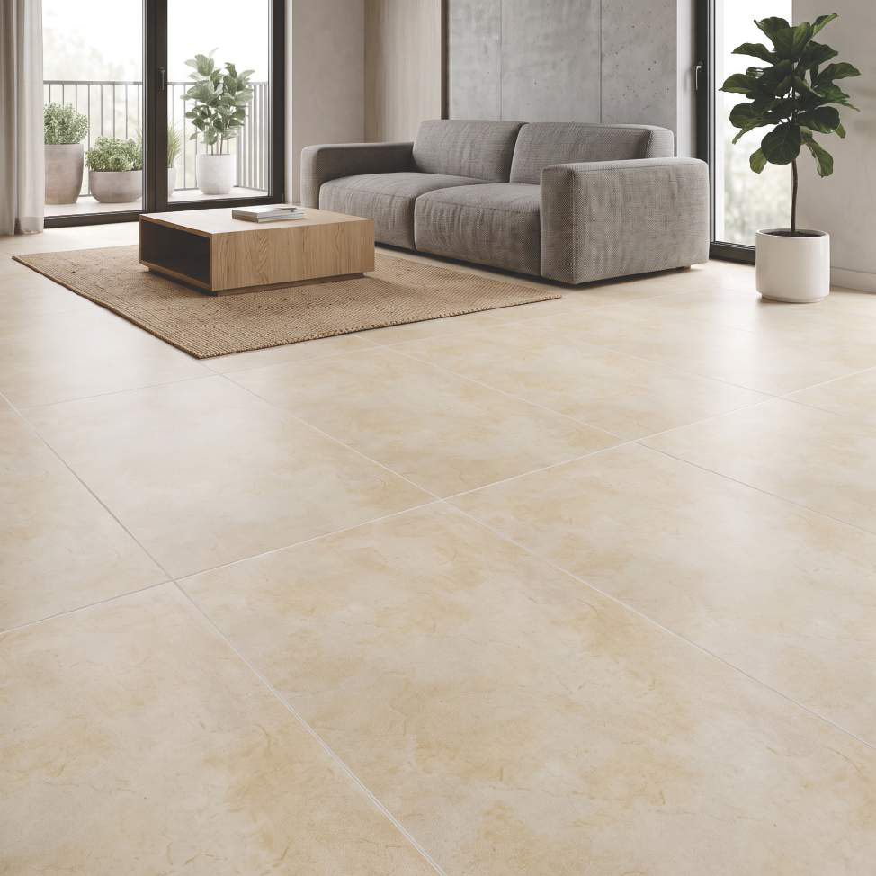 Crema — Concrete & Stone Look porcelain tile